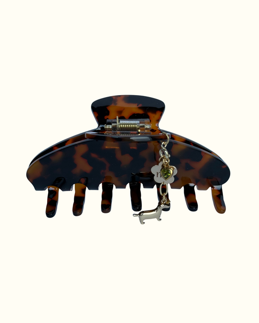 CoreClip in Tortoise - Puppy Love charms