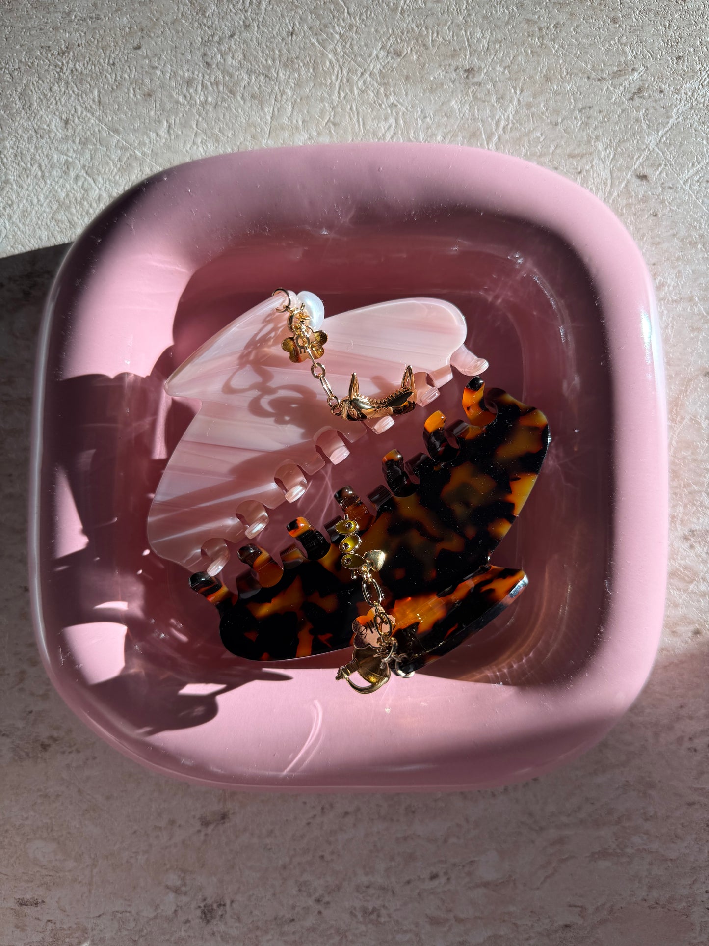 CoreClip in Tortoise - Martini charms